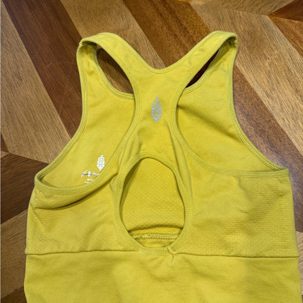 FP Movement by Free People Yellow Tank Top - Picture 2 of 3